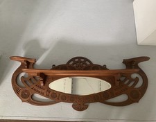 Jugendstil Wandregal mit zwei
