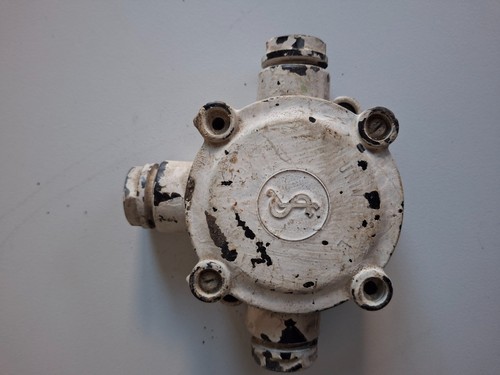 Vintage abzweigdose bakelit - vintage,