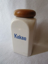 alte Keramik Kakao-dose