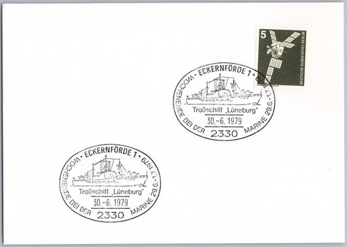 Karte sst sonderstempel - sst,