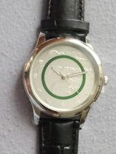 Armbanduhr GEMÄßIGTE ZONE Quarz Uhr KLIMAZONEN Lederarmband zur 5 € - Münze