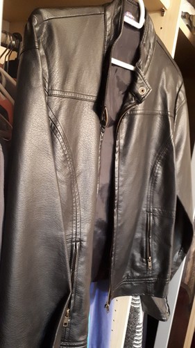 Damenjacke lederimitat 42 - damenjacke,