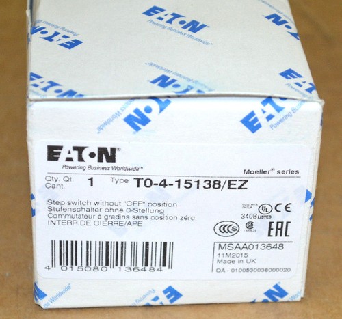 Eaton moeller 4 15138 - eaton,