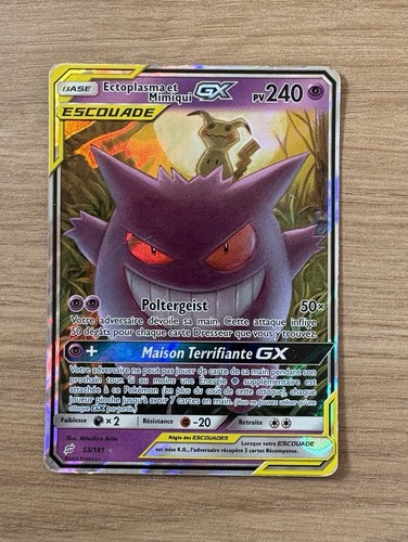 Pokemon karte gengar mimigma - karte, gengar&mimigma