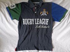 Herren Retro Rugby Trikot Jersey Gr. S/M Australia