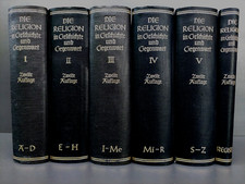 Die Religion in Geschichte und Gegenwart in 6 Bänden vollständig   1927-32  RAR!
