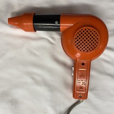 Haartrockner Föhn DDR SHG Typ HTH 15 orange - gebraucht - SAMMLERSTÜCK