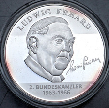 Medaille ludwig erhard 2 - ludwig,