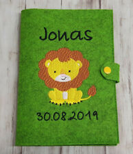 U-Heft Hülle Filz mit Namen