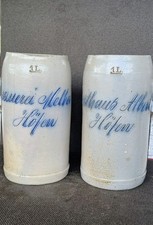 2×Masskrug Höfen /Oberfranken