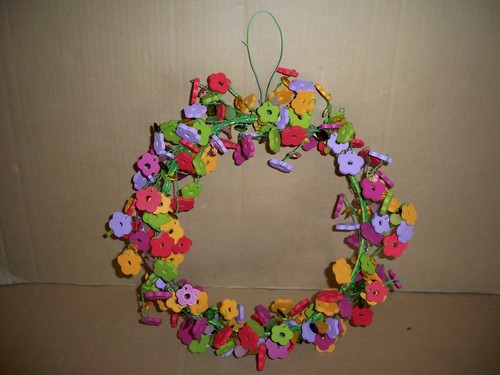 Türkranz dekokranz blumen - türkranz,