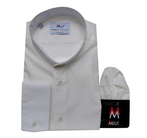 Slim fit stehkragen - fit,