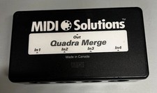 MIDI SOLUTIONS QUADRA MERGE - 4x MIDI Merger Mixer Interface Expander