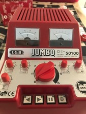 LGB Jumbo Trafo 50100 + MZS Zentrale 55006 + Fernbed. 55016p