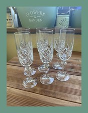 6 Bleikristallgläser