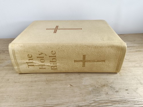 Vintage family holy bible - family,