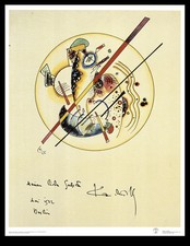 Kandinsky, Wassily - Aquarell aus dem Gästebuch Galston - Kunstdruck