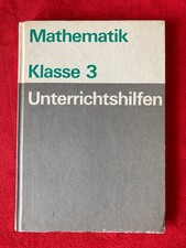 Mathematik Klasse 3 Unterrichtshilfen DDR  Schulbuch Lehrbuch ! unbeschrieben !