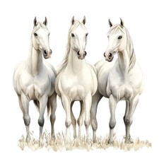 100x stickers horse - stickers,