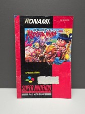 THE LEGEND OF THE MYSTICAL NINJA SUPER NINTENDO SNES PAL/NOE-SFRG ANLEITUNG BOOK