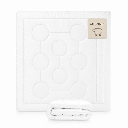 Merino bettdecke schurwolle - merino,