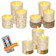 KESSER® LED Kerzen 3er Set