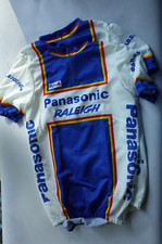 NOS Team Raleigh Panasonic Vintage Cycling Jersey Maillot Trikot 