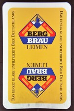 Skatspiel/BERG BRÄU LEIMEN b