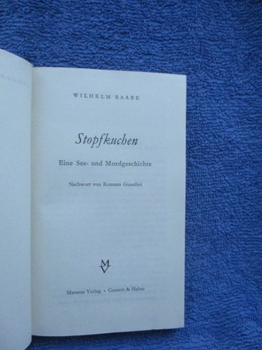 Wilhelm raabe stopfkuchen - wilhelm,