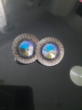 Konplott - Rivoli Concave - Blau, Lila, Crystal Paradise Shine, Antiksilber,...