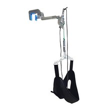 Zervixzuggerät über Tür