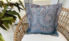 BASSETTI Kissenhülle 40x40 RECANATI G1 Grau STEHSAUM SATIN DEKO Kissen Hülle NEU