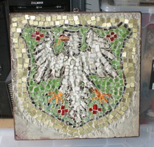 Mosaikbild Motiv Wappen Adler