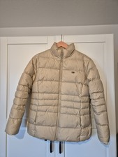 Beige Vintage Tom Tailor Daunenjacke (Federfüllung), Größe M
