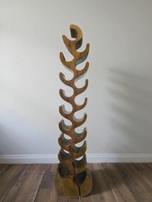 Holz Weinregal 150 cm Massivholz Flaschenständer Flaschen Halter Wein Regal B-Wa