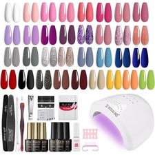 Nagellack set mit lampe - nagellack,