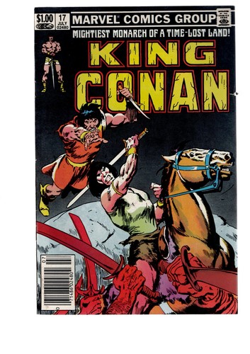 King conan marvel - king, (1983)