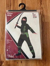 Kostüm Kinder grüner Ninja