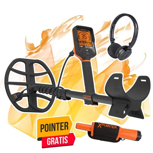 Quest q35 metalldetektor set - quest,