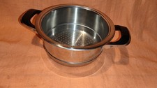 AMC 20cm Sieb Einsatz Siebeinsatz SiebTopf Edelstahl Kochtopf Aufsatz classic