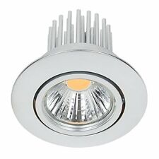 nobilé LED Einbaustrahler Downlight A5068S 12W 3000K 38° 1380lm chrom-matt 68mm