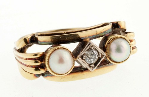 Aparter antiker diamant ring - aparter,