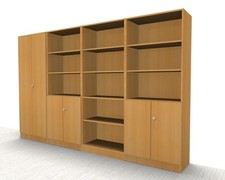 Büroschrankwand Klassik K6