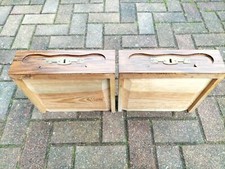 2 alte Holz Schubladen