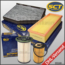 für VW Passat B7 Sharan Tiguan Q3 1.6 & 2.0 TDI | 4-tlg. Filterset | SCT GERMANY