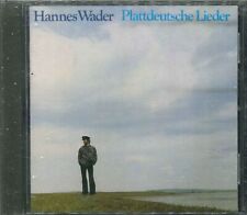 HANNES WADER "Plattdeutsche Lieder" CD-Album