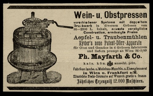Alte werbung reklame 1887 - reklame,