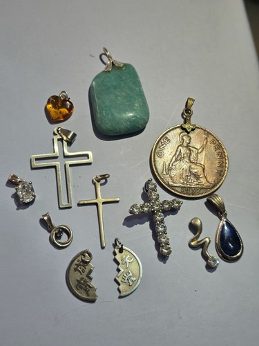 Modeschmuck konvolut silber - modeschmuck,