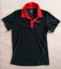 Nike Tennis Polo Shirt Black Roger Federer Look New York US Open 2009