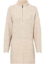 Neu Langer Pullover Zopfmuster